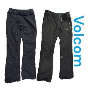 Volcom Women's Modern Straight Gladstone Insulated Snowboard Snow Pants Black XS